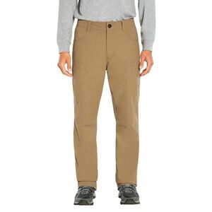 NWT Orvis Fleece Lined Pant Stretch Fabric Khaki Tan Side Zip Pocket